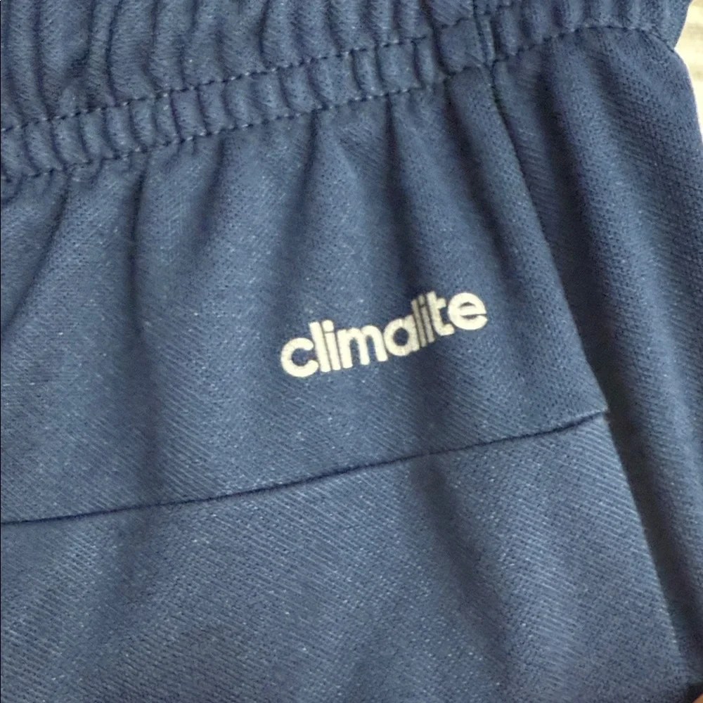 Adidas Men's Dark Blue Athletic Shorts men’s L - Picture 4 of 4